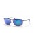 Ray-Ban RB3671CH Chromance XXL (60 - 16) مع العدسات الرمادية والزرقاء نظارات الإطار