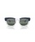 Ray-Ban RB0298S ميجا هوك Chromance لتر (53 - 21) مع عدسات شفافة و الأزرق نظارات الإطار