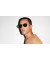 Ray-Ban RB3636 قافلة جديدة XL (58 - 15) مع الأخضر العدسات الذهب الإطار النظارات الشمسية
