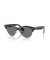 Ray-Ban RB2341 Clubmaster طريقة ل (54 - 19) مع العدسات الزرقاء و هافانا نظارات الإطار