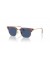Ray-Ban RB9116S جديدة Clubmaster الاطفال XL (47 - 17) مع الأزرق عدسات و نظارات الإطار الوردي