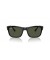 Ray-Ban RB4428 L (56 - 21) مع الأخضر العدسات و النظارات الشمسية الإطار الأسود