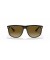 Ray-Ban RB4147 صديق ل (60 - 15) مع البني العدسات و النظارات الشمسية الإطار الأسود