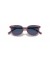 Ray-Ban RB9097S إليوت الاطفال XS (46 - 16) مع الأزرق عدسات و نظارات الإطار الوردي
