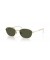 Ray-Ban RB3749 XXL (58 - 18) مع الأخضر العدسات الذهب الإطار النظارات الشمسية