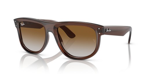 Ray-Ban RBR0501S صديقها العكسي L (56 - 18) مع العدسات البني و البني نظارات الإطار