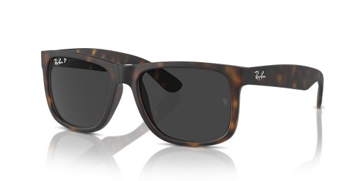 Ray-Ban RB4165F جاستن الكلاسيكية م (55 - 17) مع العدسات الرمادية و السلحفاة نظارات الإطار