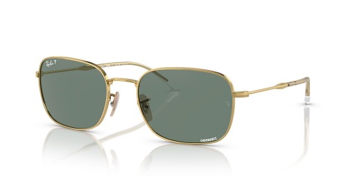 Ray-Ban RB3706 XL (57 - 20) مع العدسات الرمادية و الذهب الإطار النظارات الشمسية