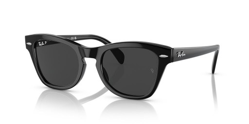 Ray-Ban RB0707S XL (53 - 21) مع الأسود العدسات و النظارات الشمسية الإطار الأسود