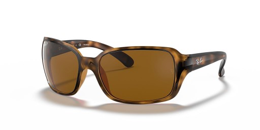 Ray-Ban RB4068 م (60 - 17) مع البني العدسات السلحفاة نظارات الإطار