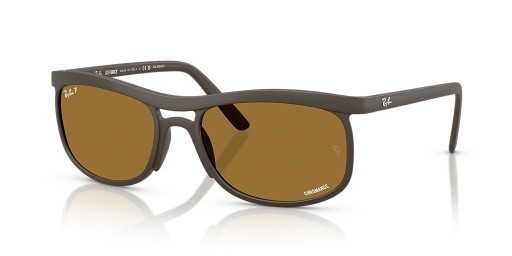 Ray-Ban RB4452CH Chromance Liteforce XXL (59 - 20) مع العدسات البني و البني نظارات الإطار