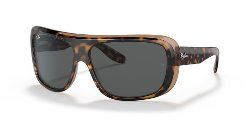 Ray-Ban RB2196 بلير م (61 - 13) مع العدسات الرمادية و السلحفاة نظارات الإطار