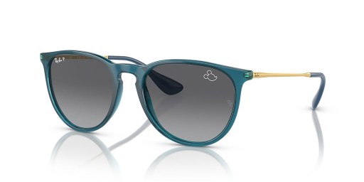 Ray-Ban RB4171 اريكا ديزني ميكي ماوس م (54 - 18) مع العدسات الرمادية والزرقاء نظارات الإطار