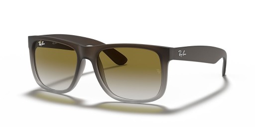 Ray-Ban RB4165 جاستن الكلاسيكية S (54 - 16) مع الأخضر العدسات البني نظارات الإطار