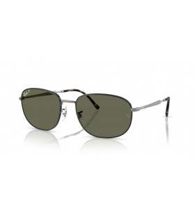 Ray-Ban RB3754 XXL (60 - 19) مع الأخضر العدسات و النظارات الشمسية الإطار الأسود