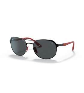 Ray-Ban RB3685M سكوديريا فيراري مجموعة XL (58 - 19) مع العدسات الرمادية و السوداء نظارات الإطار