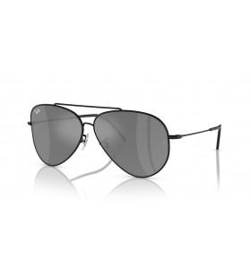 Ray-Ban RBR0101S Ø§Ù„Ø·ÙŠØ§Ø± Ø¹ÙƒØ³ XXL (62 - 11) Ù…Ø¹ Ø§Ù„ÙØ¶Ø© Ø§Ù„Ø¹Ø¯Ø³Ø§Øª Ùˆ Ø§Ù„Ù†Ø¸Ø§Ø±Ø§Øª Ø§Ù„Ø´Ù…Ø³ÙŠØ© Ø§Ù„Ø¥Ø·Ø§Ø± Ø§Ù„Ø£Ø³ÙˆØ¯