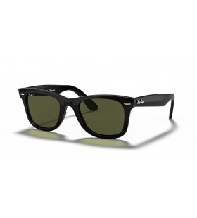 Ray-Ban RB4340 عابر سبيل سهولة م (50 - 22) مع الأخضر العدسات و النظارات الشمسية الإطار الأسود