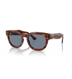 Ray-Ban RB0298S ميجا هوك لتر (53 - 21) مع الأزرق العدسات البني نظارات الإطار