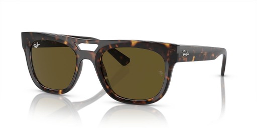 Ray-Ban RB4426 Phil Bio-Založené L (54 - 21) s Hnědými čočkami a Želva rám sluneční Brýle
