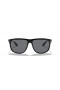 Ray-Ban RB4147 Přítel L (60 - 15) s Šedá skla a Černý rám Brýle