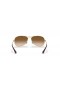 Ray-Ban RB3362 Cockpit M (56 - 14) s Hnědými čočkami a Zlatý rám sluneční Brýle