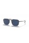 Ray-Ban RB3588 L (55 - 19) s Modrými skly a Černý rám sluneční Brýle