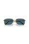 Ray-Ban RB3717 XL (57 - 18) s Modrými skly a Zlatý rám sluneční Brýle