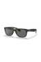 Ray-Ban RB2132 New Wayfarer Classic M (55 - 18) s Zelené čočky a Černý rám sluneční Brýle