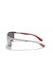 Ray-Ban RB8324M Scuderia Ferrari Kolekce XXL (63 - 15) s Silver čočkami a Šedý rám sluneční Brýle