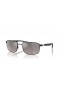 Ray-Ban RB3737CH RB3737 Chromance XXL (60 - 18) s Šedá skla a Černý rám Brýle
