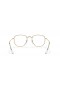 Ray-Ban RB3548 Hexagonální Modrá-Light Clear M (51 - 21) s Transparentní čočky a Zlatý rám sluneční Brýle
