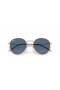 Ray-Ban RBR0103S Kolo Reverzní XL (55 - 21) s Modrými skly a Zlatý rám sluneční Brýle