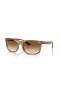 Ray-Ban RB2389 Balorette M (57 - 19) s Hnědými čočkami a Želva rám sluneční Brýle