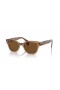 Ray-Ban RB0880SF L (53 - 19) s Hnědými čočkami a Hnědý rám sluneční Brýle