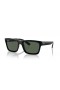 Ray-Ban RB4396 Warren Bio-Based M (54 - 20) s Zelené čočky a Černý rám sluneční Brýle