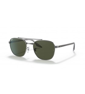 Ray-Ban RB3688 M (55 - 19) se Zelenými skly a Stříbrný rám sluneční Brýle