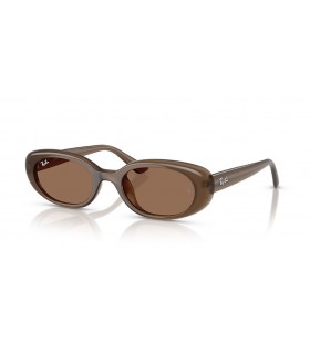 Ray-Ban RB4441D Bio-Založené L (53 - 21) s Hnědými čočkami a Hnědý rám sluneční Brýle