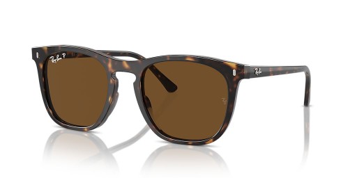 Ray-Ban RB2210 L (53 - 21) med Brune linser og Tortoise frame Solbriller