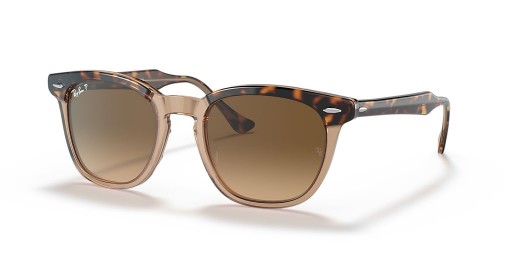 Ray-Ban RB2298 Hawkeye M (52 - 21) med Brune linser og Tortoise frame Solbriller