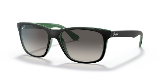Ray-Ban RB4181 M (57 - 16) med Grå linser og Sort ramme Solbriller