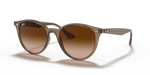 Ray-Ban RB4305F L (53 - 19) med Brune linser og Beige ramme Solbriller