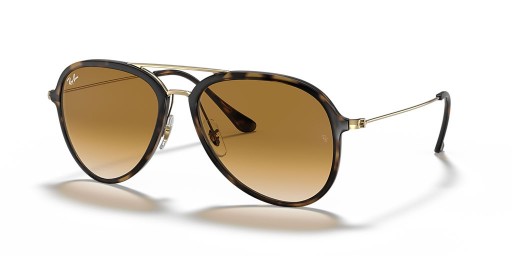 Ray-Ban RB4298 XXL (57 - 17) med Brune linser og Tortoise frame Solbriller