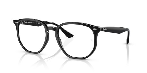 Ray-Ban RB4306 Overgange® L (54 - 19) med Gennemsigtige glas og Sort ramme Solbriller