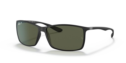 Ray-Ban RB4179 Liteforce L (62 - 13) med Grønne linser og Sort ramme Solbriller