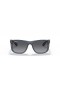 Ray-Ban RB4165 Justin Klassiske S (54 - 16) med Grå linser og Blå ramme Solbriller