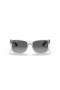 Ray-Ban RB4165 Justin Mickey A21 S (54 - 16) med Grå linser og Gennemsigtige ramme Solbriller