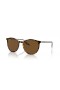 Ray-Ban RB2204 L (54 - 20) med Brune linser og Brun ramme Solbriller