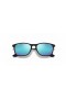 Ray-Ban RB9061SF Chris Kids L (52 - 14) med Blå linser og Sort ramme Solbriller