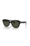 Ray-Ban RB4398 Erik L (51 - 20) med Grønne linser og Sort ramme Solbriller